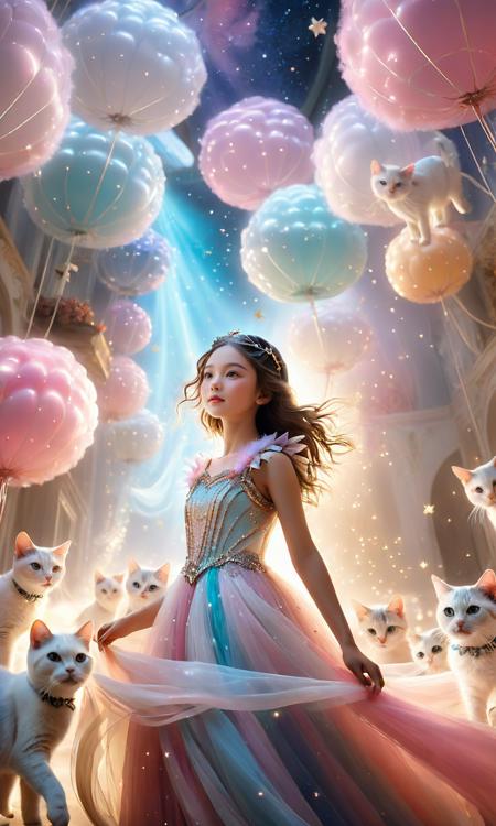 24241749-1504815881-In a fantastical realm, a young girl stands amidst a swarm of adorable winged cats. She dons a dazzling princess gown adorned wi.png